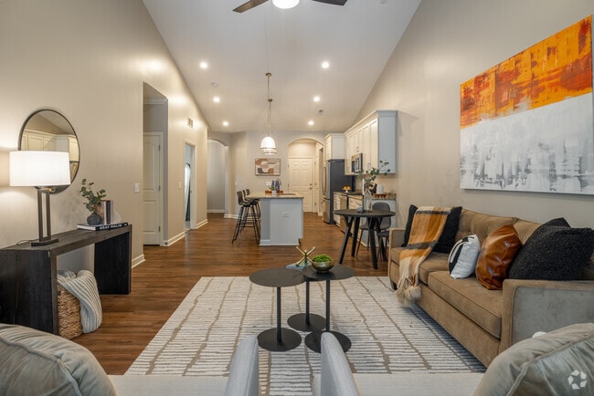 2BR, 2BA - 1,411SF - Living Room - Pointe West Luxury Apartments