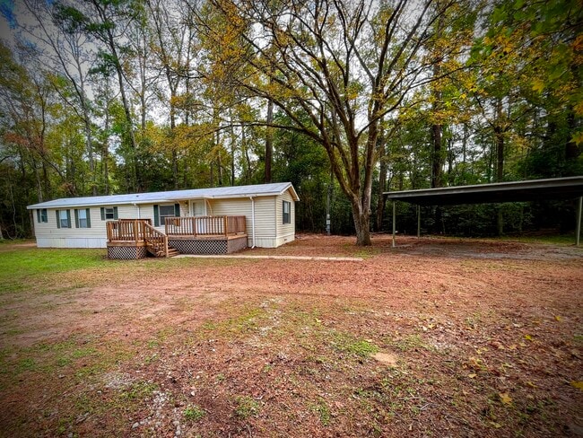Front View Carport - 18550 Vick Cemetery Rd