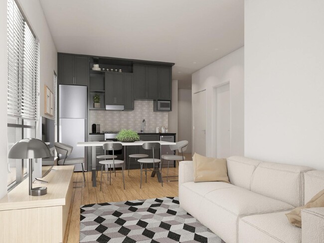 Photo - Sun filled Second level one-bedroom in modern efficient Soleil Apartments Unidad 204