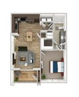 A1 LilyPad_1Bed_1Bath_756 Sq Ft