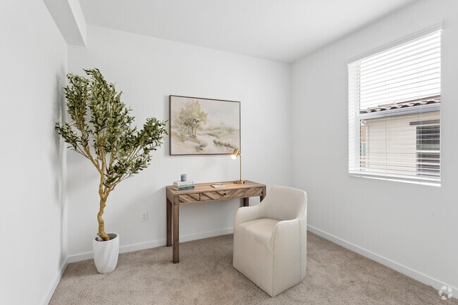 3BR, 2BA - 1,076SF - Secondary Bedroom