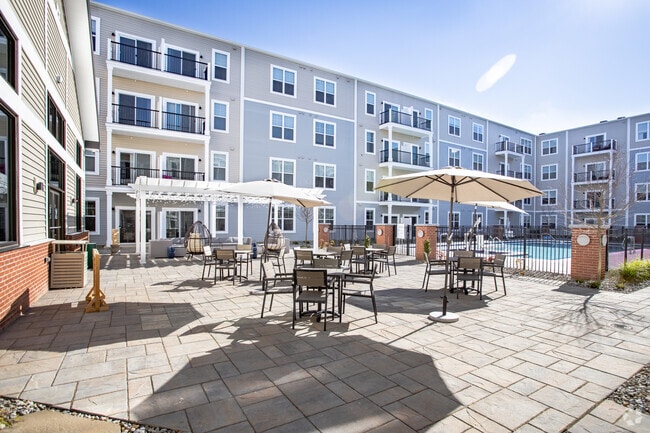 Poolside Courtyard