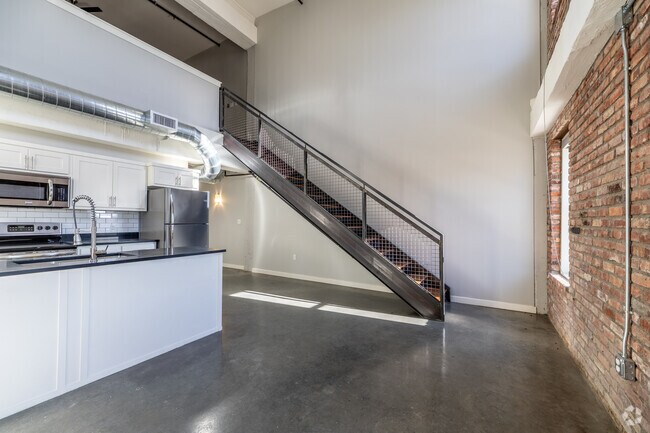 2BR, 2BA - 1457SF - Kitchen and Living Area