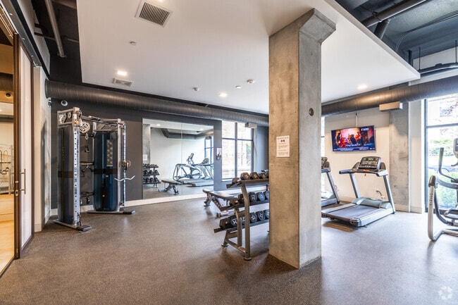 Fitness Center - The Easton Apartments