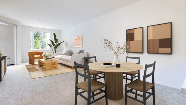 Carpeted Living Room