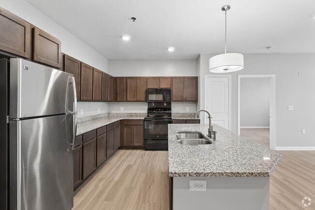 2BR, 2BA - 1,084SF - Kitchen
