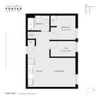 1 Bed 1 Bath + Den -D _ 590 SF