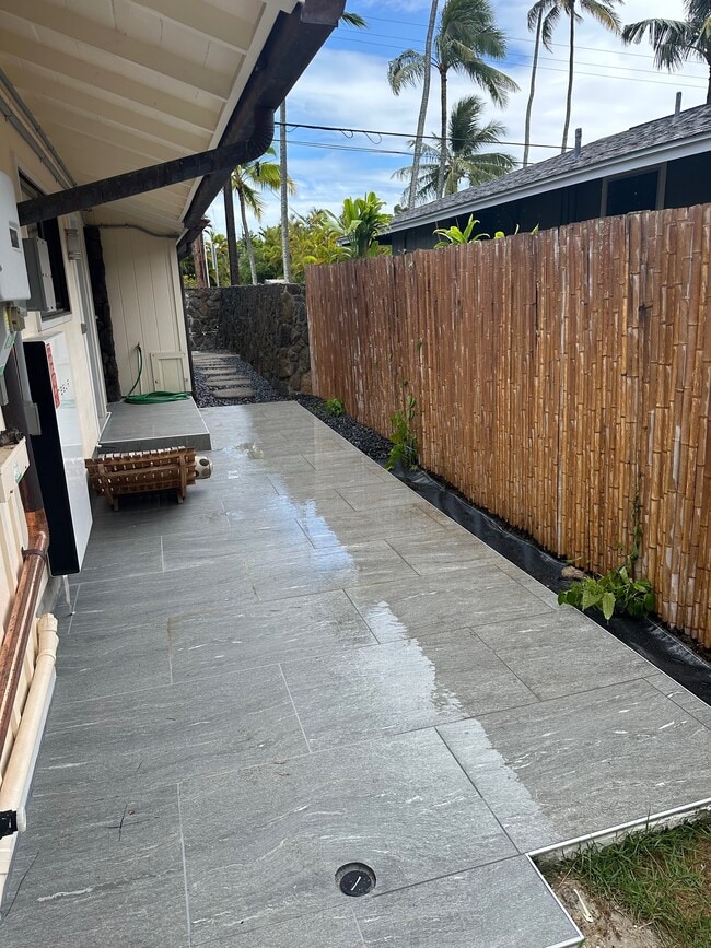 Outside patio/BBQ - 1123 Kainui Dr Apartments