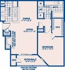 1BR/1BA