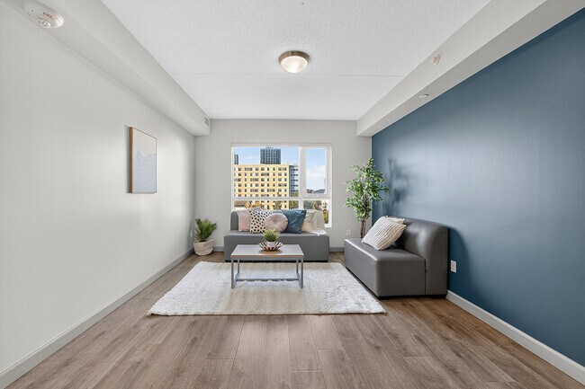 Living Room - Fergus House - Student Living