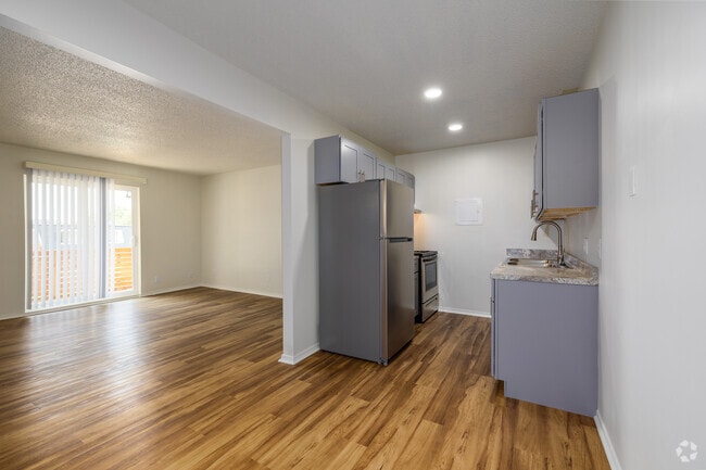 V-2BR-A 2BD 1.5BA - Kitchen/Living Area