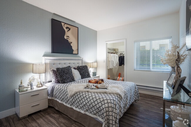 2BR, 2BA - The Citrine - Master Bedroom - Solace