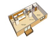 Liberty Square - 1 Bed, 1 Bath, Front