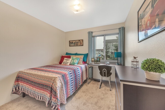 TRIO North Standard Bedroom - TRIO Townhomes