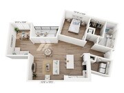 A6 floor plan The Water Tower District at Schilling Farms