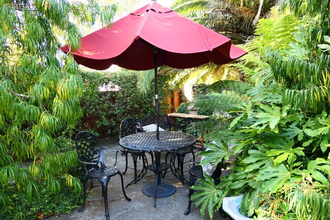 Jardín exuberante compartido