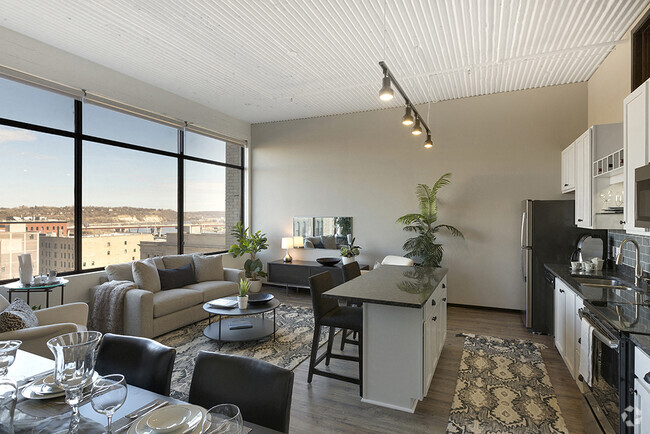 Expansive windows with skyline views - 333 on the Park Rental