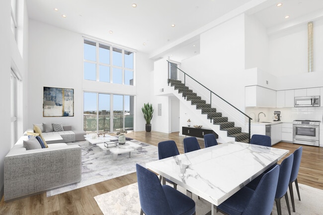 2BD, 2BA Loft (Unit 504)