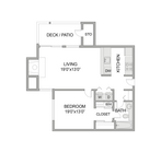 1 Bed 1 Bath
