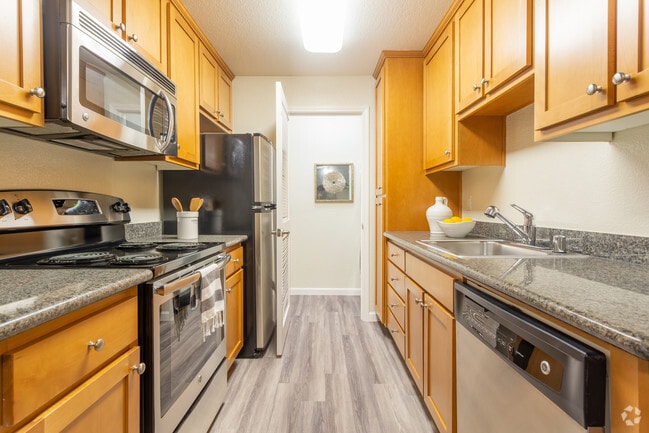 2BR, 2BA- Kitchen - The Meadows Apartments