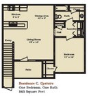 1BR/1BA