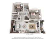 Cadiz floor plan Solle Davie Luxury Apartments