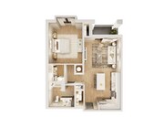 A3 - 1 Bed _ 1 Bath