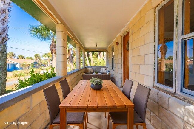 Photo - Historic Coquina Meets Modern Finishes 2 Bedroom 1 Bath Duplex in the Heart of Flagler Beach