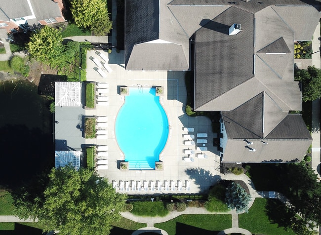 Aerial - The Pines at Tuttle Crossing Rental