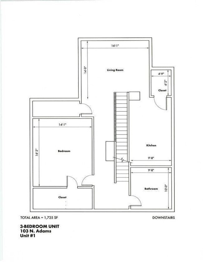 Photo - 103 N Adams St Unidad 1