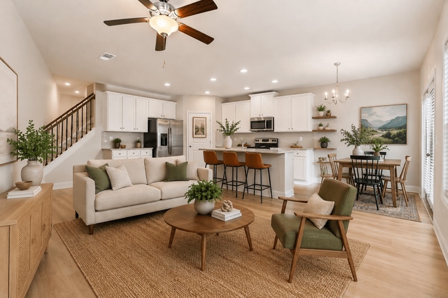 Espacio habitable de concepto abierto diseñado para la comodidad, la relajación y la vida cotidiana. - Parkwood Terrace