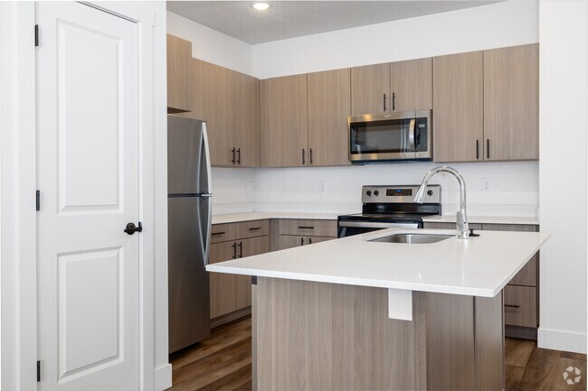 2BR, 2.5BA - 1,150SF - Kitchen - Orchard Park Townhomes