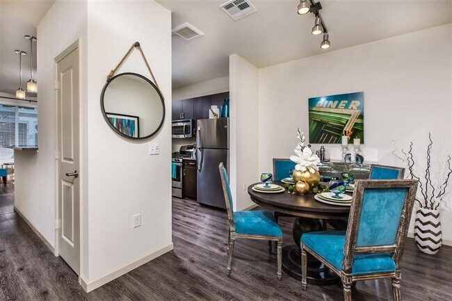 Separate dining spaces are perfect for everyday meals