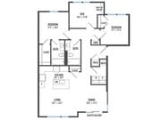 2 Bedroom with Den