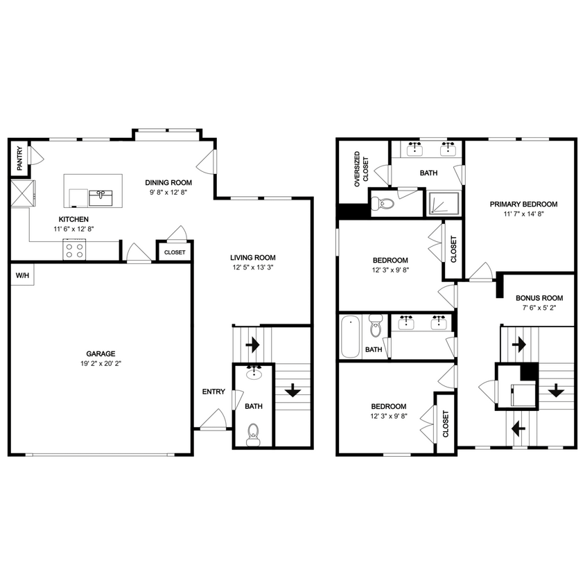 Floor Plan - Plan 1