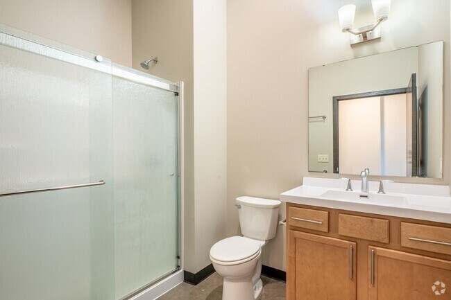 1 dormitorio, 1 baño + estudio - 971 pies cuadrados - Baño