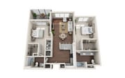 The Sewee_2Bed_2Bath_1193 Sq Ft