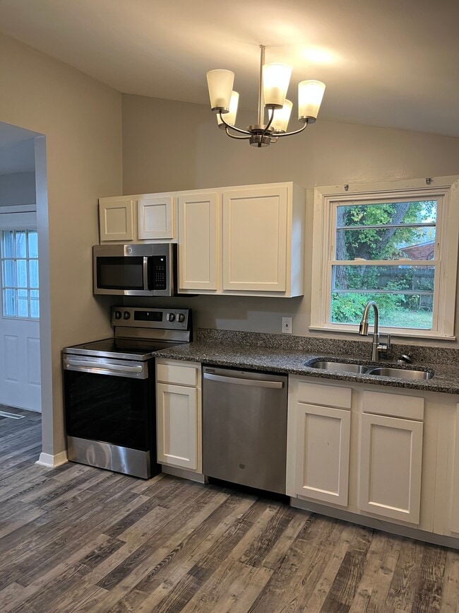 Sleek stainless steel appliances - 5206 Monticello Ave