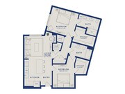 B13U | 2x2 | 1106 sf