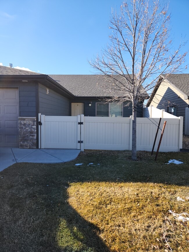 Cute duplex with 2 car garage