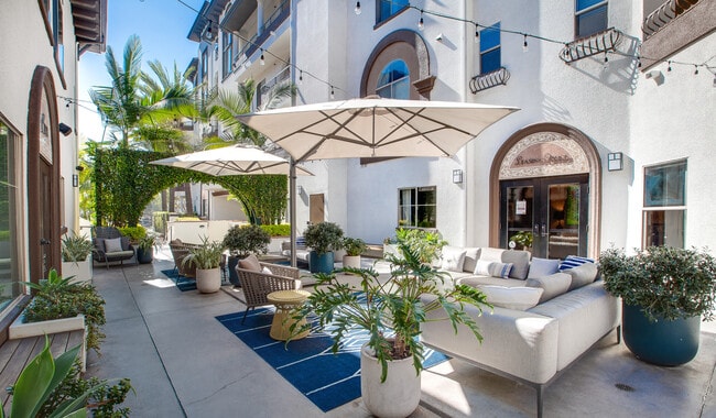 Get transported into relaxation mode at your community courtyard