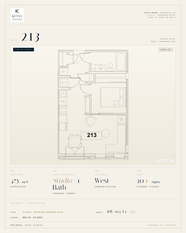 Building Photo - 1 Bedroom Suite · 475 sq ft Unit 213