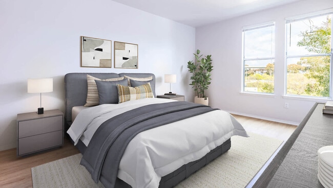 Bedroom with Hard Surface Flooring - Pacific Place