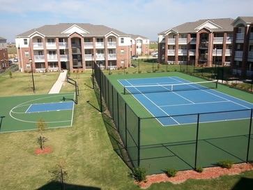 Tennis/Basketball Court