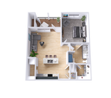 Apartamento de un dormitorio en Legacy at Veramendi