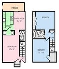 2BR/1.5BA