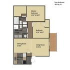 2BR/2BA