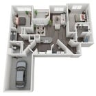 Discover the perfect blend of style and functionality in this modern 2-bedroom apartment.