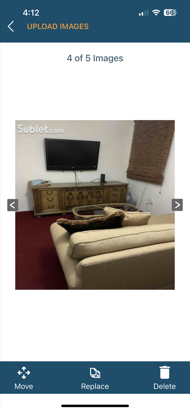 Large room with full -queen bed. Sofa and flat screen. - 183 Lefferts Rd Apartments