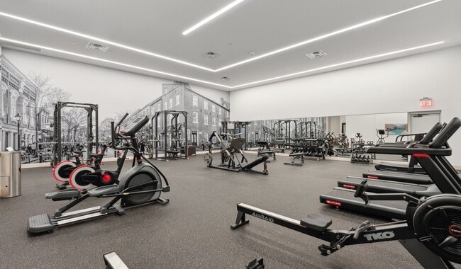 Cancel your gym membership! Your new fitness center is steps from your front door
